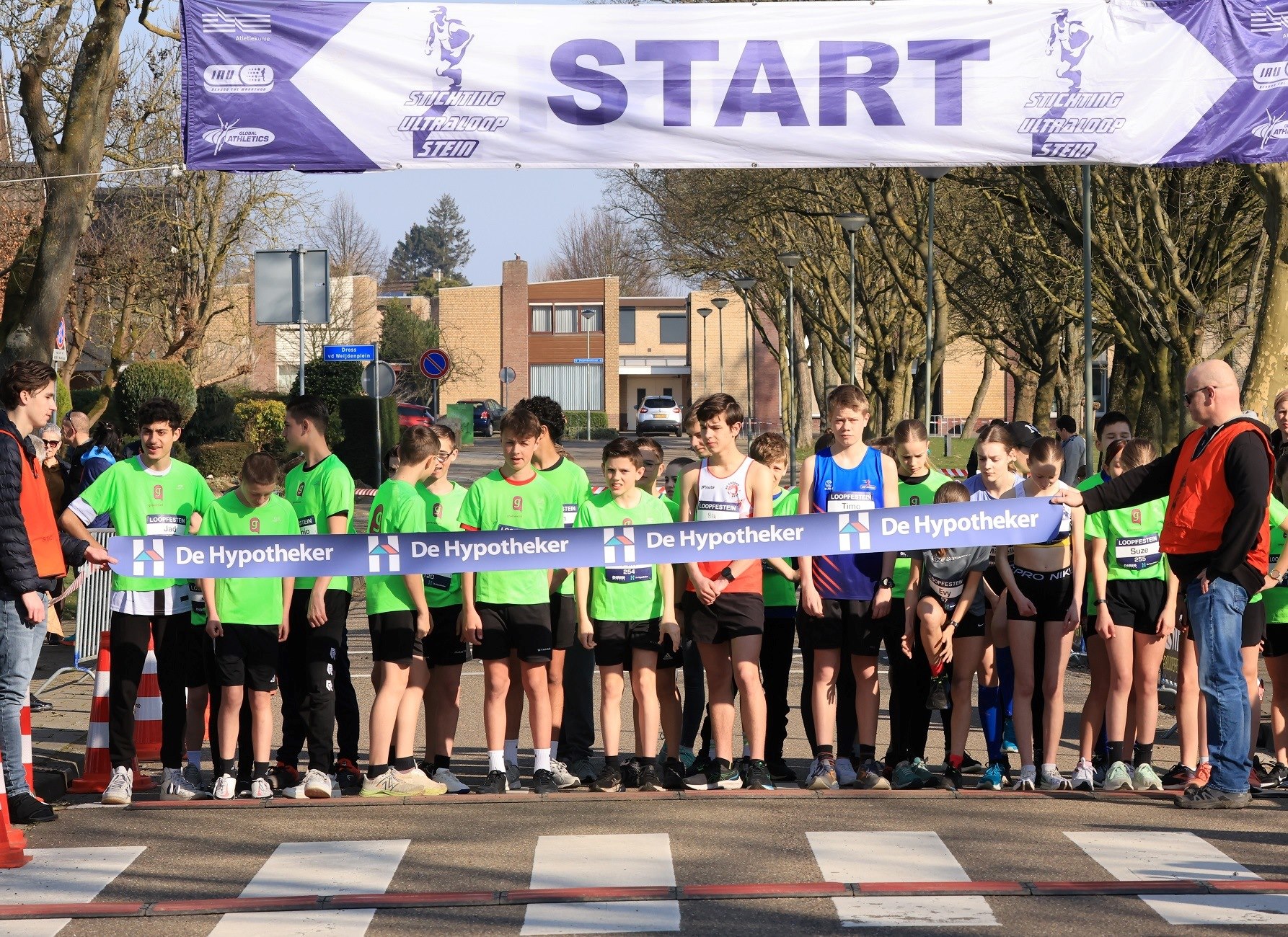 start 2 e serie De Hypotheker jeugdrun