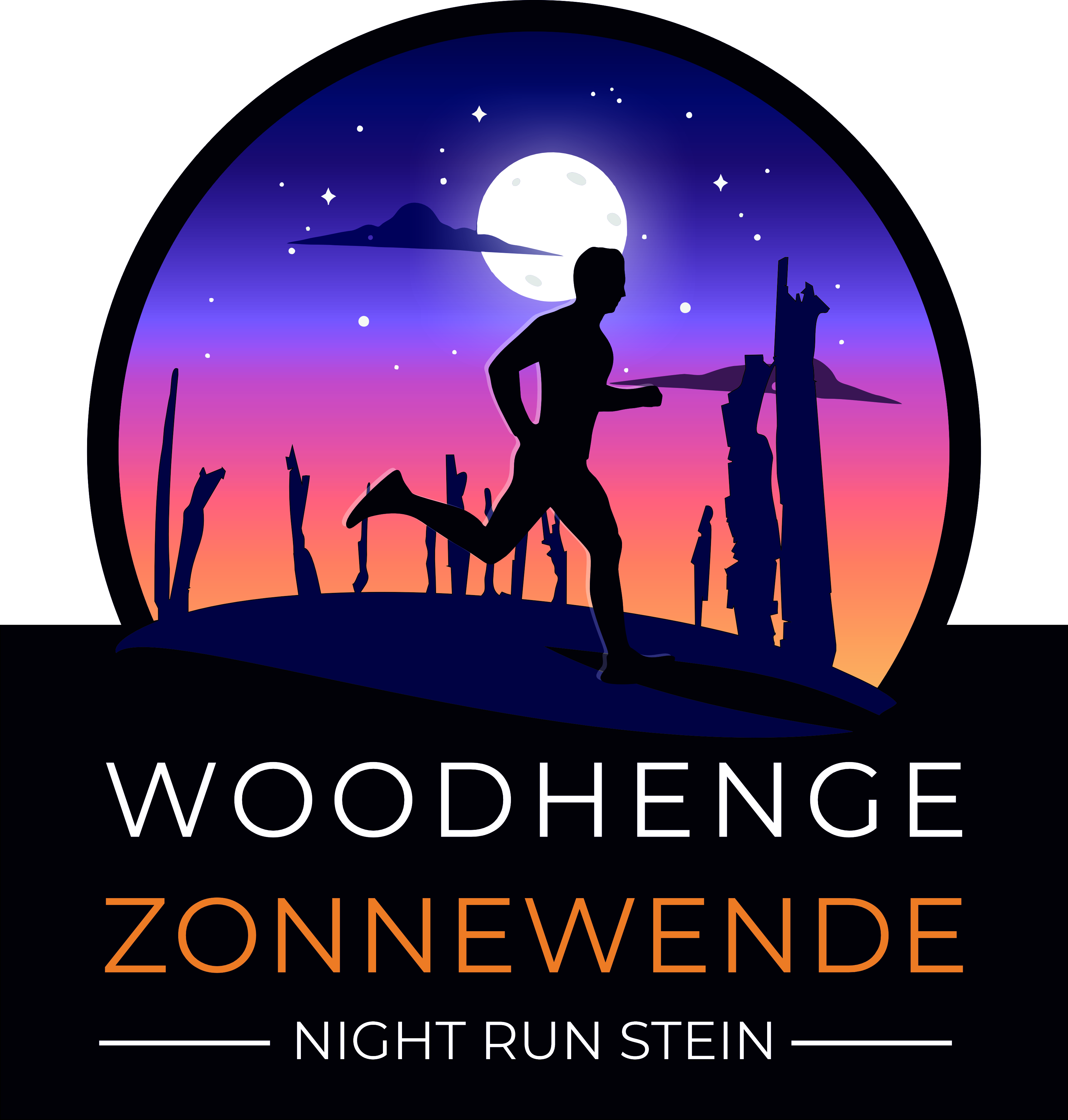 WOODHENGE ZONNEWENDE NIGHTRUN JPG